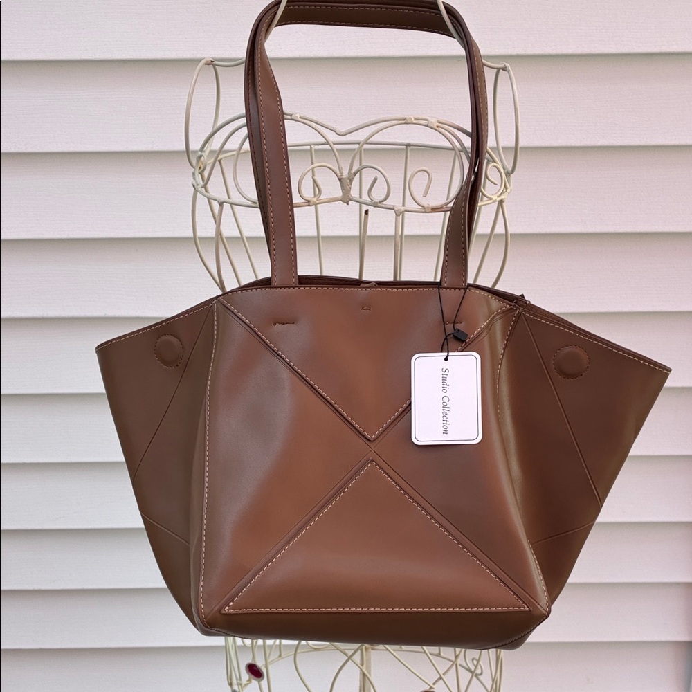 Brown Tote Bag - Picture 4 of 7